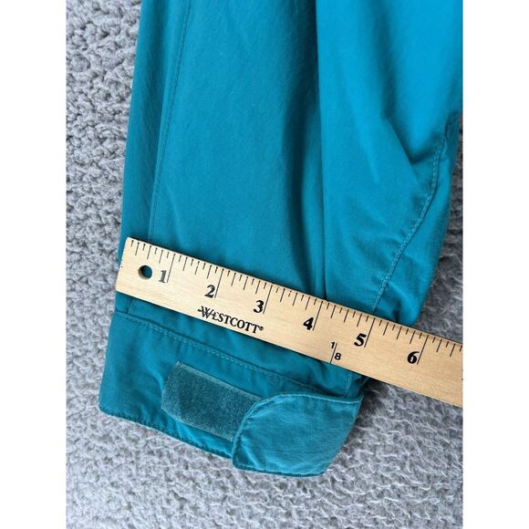 Vintage 90s‎ Eddie Bauer Nylon Full Zip Hoodie Windbreaker Rain Jacket Men Small - Picture 10 of 14